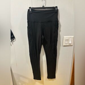 Fleece-lined pocket leggings